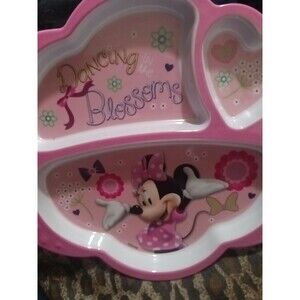 Disney MiNNIE Mouse 3 PARTITIONS “Dancing Blossoms”- Zak Design BPA